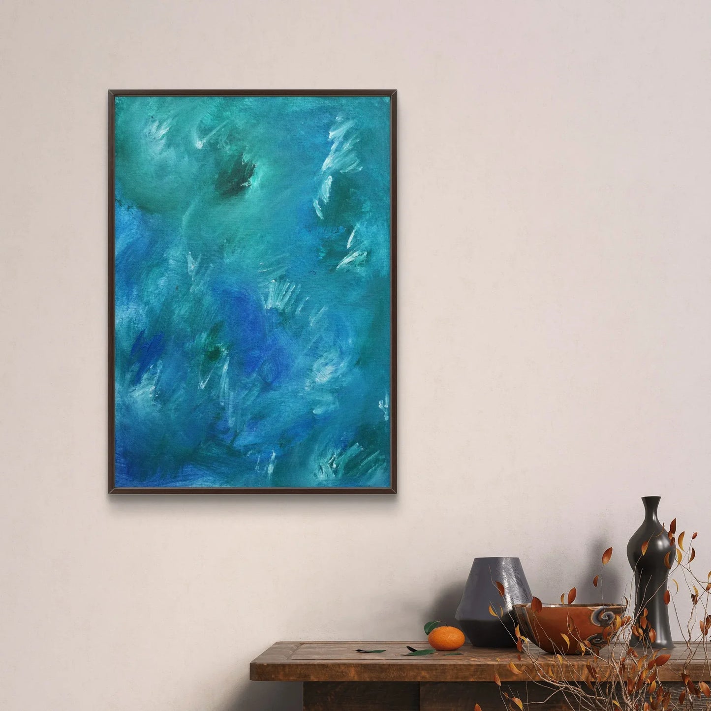 Mythical Forest: Spring of the Emerald Lagoon - Sonia Enache Art