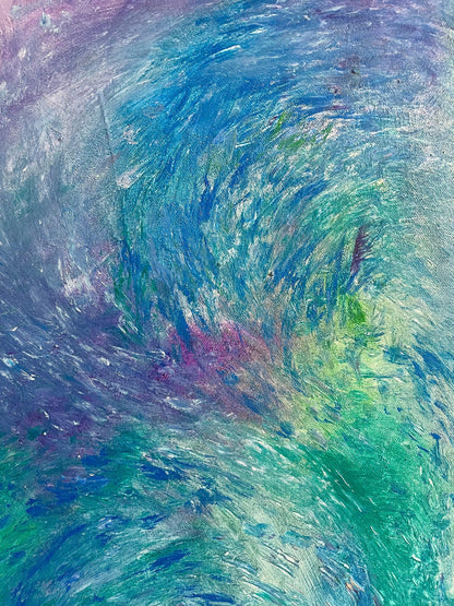 Banks of Fish Beneath The Waters - Sonia Enache Art