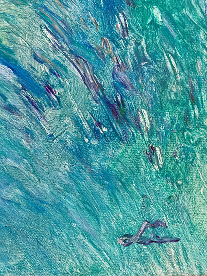 Banks of Fish Beneath The Waters - Sonia Enache Art