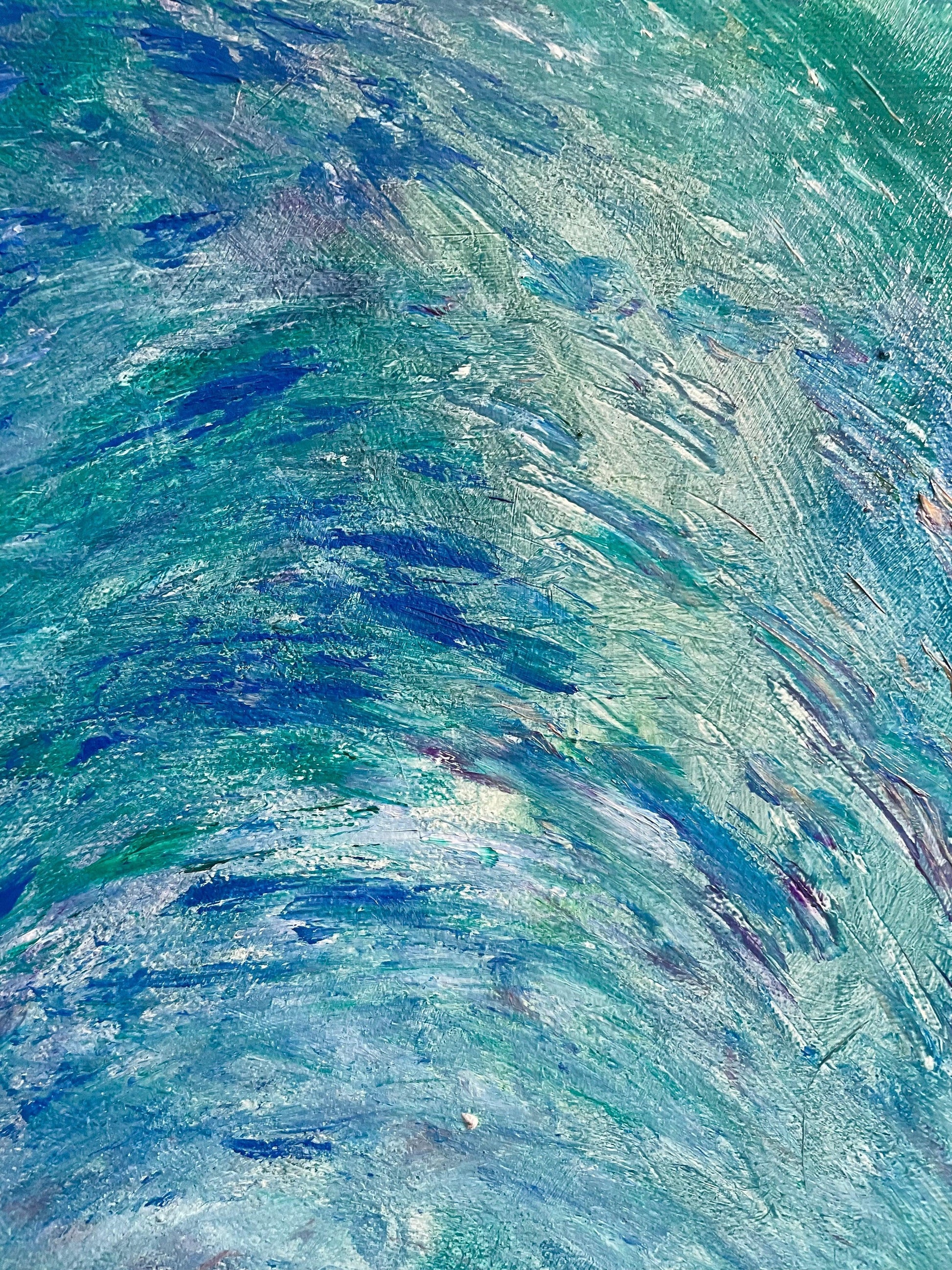 Banks of Fish Beneath The Waters - Sonia Enache Art
