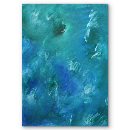 Mythical Forest: Spring of the Emerald Lagoon - Sonia Enache Art