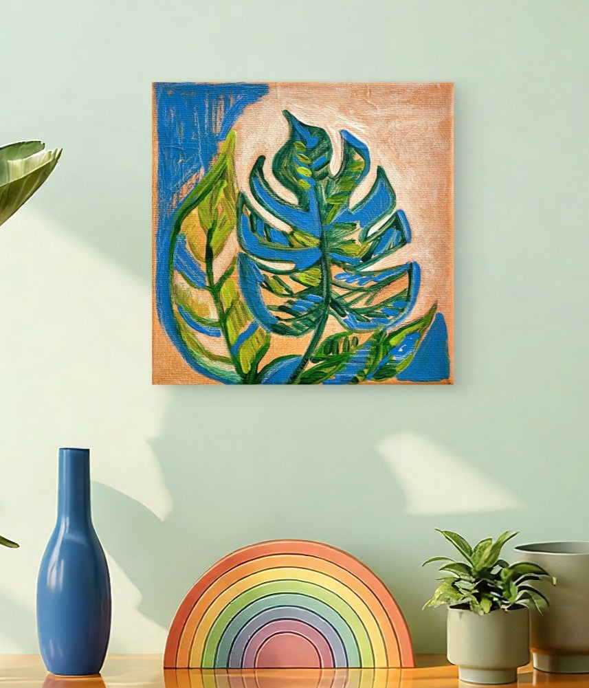 Blue Monstera