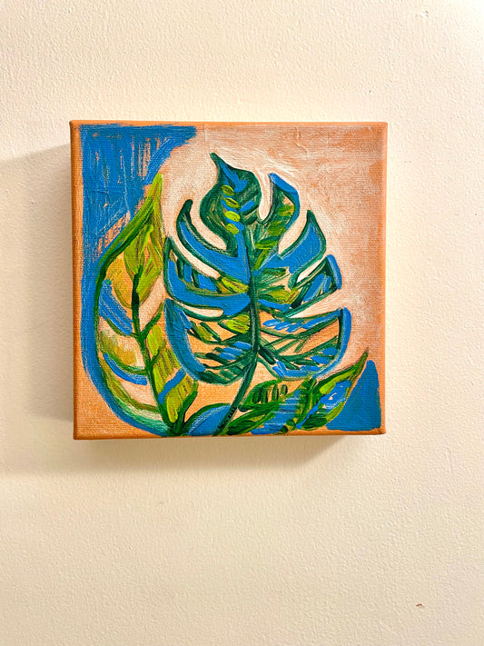 Blue Monstera